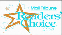 Medford Mail Tribune 2008 Reader's Choice Award for Best Auto Service