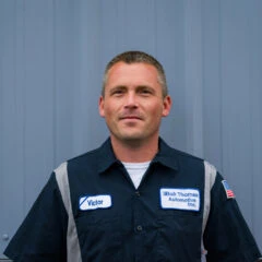 Victor Mackay, automotive technician at Bob Thomas Automotive, delivering reliable Auto Service Medford.